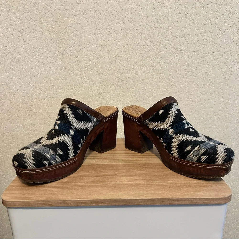 Kork Ease Lori Platform Clog Mule Size 10